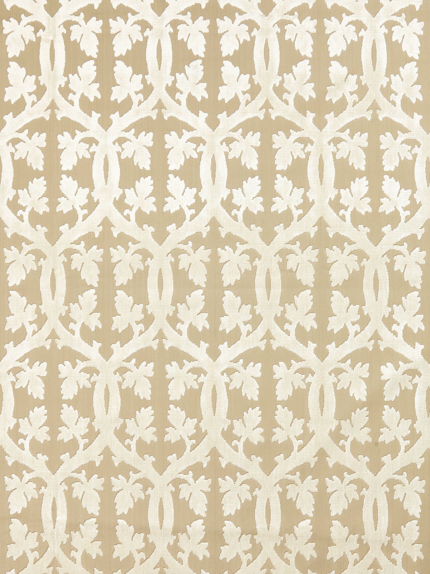 SCALAMANDRE  FALK MANOR HOUSE FABRIC ALABASTER   - SC 001326690M