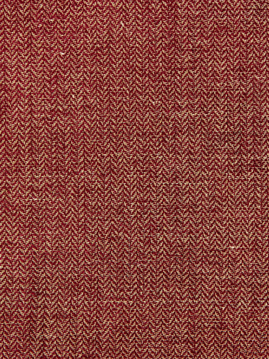 SCALAMANDRE  OXFORD HERRINGBONE WEAVE FABRIC PLUM   - SC 001327006