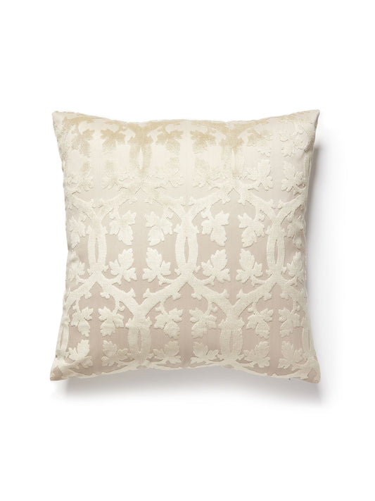 SCALAMANDRE PILLOWS   BOTANICAL / FOLIAGE 
FRETWORK / LATTICE SQUARE    - SC 0014SDDK26690 NEW SKU # SCSDDK266900014