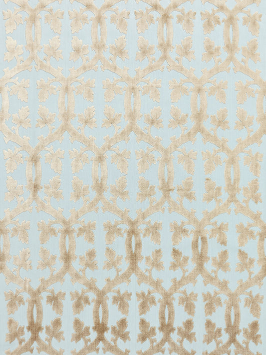 SCALAMANDRE  FALK MANOR HOUSE FABRIC MINERAL   - SC 001526690M