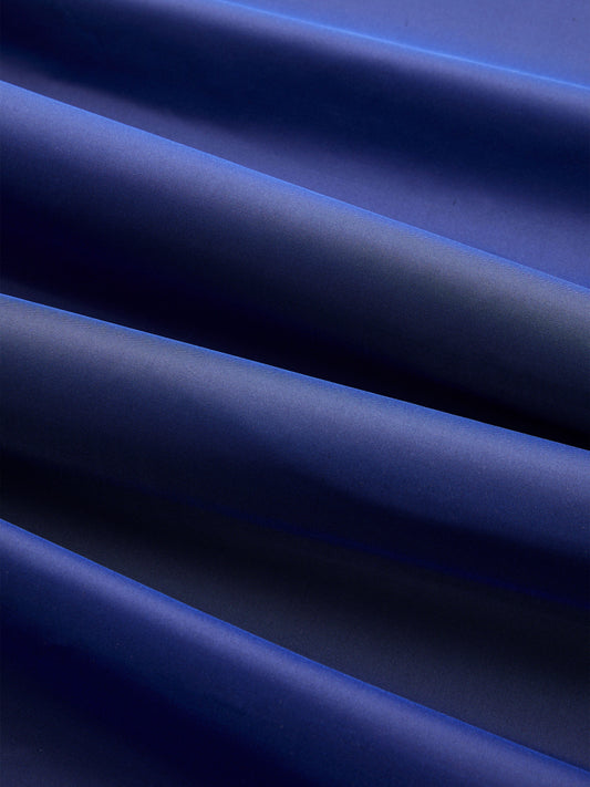 SCALAMANDRE  OLYMPIA SILK TAFFETA FABRIC NAVY   - SC 001527250