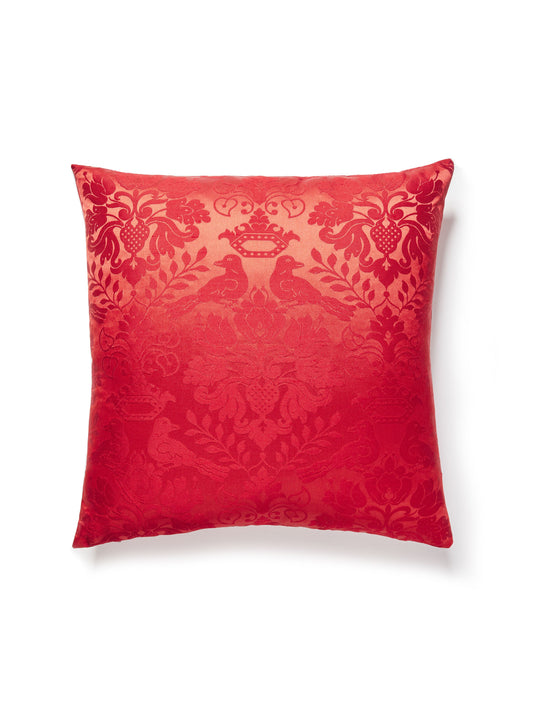 SCALAMANDRE PILLOWS   BIRD / ANIMAL 
DAMASK 
HISTORIC SQUARE    - SC 0015SDDK1098