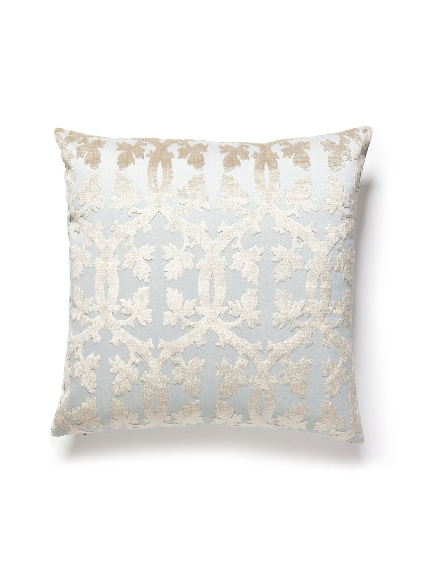 SCALAMANDRE PILLOWS   BOTANICAL / FOLIAGE 
FRETWORK / LATTICE SQUARE    - SC 0015SDDK26690 NEW SKU # SCSDDK266900015