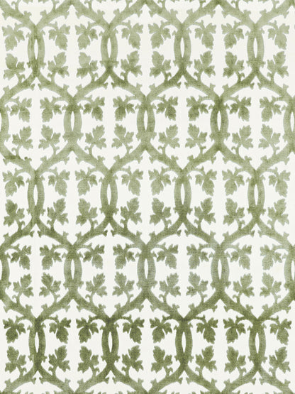 SCALAMANDRE  FALK MANOR HOUSE FABRIC GREEN TEA   - SC 001626690M NEW SKU # SC26690M0016