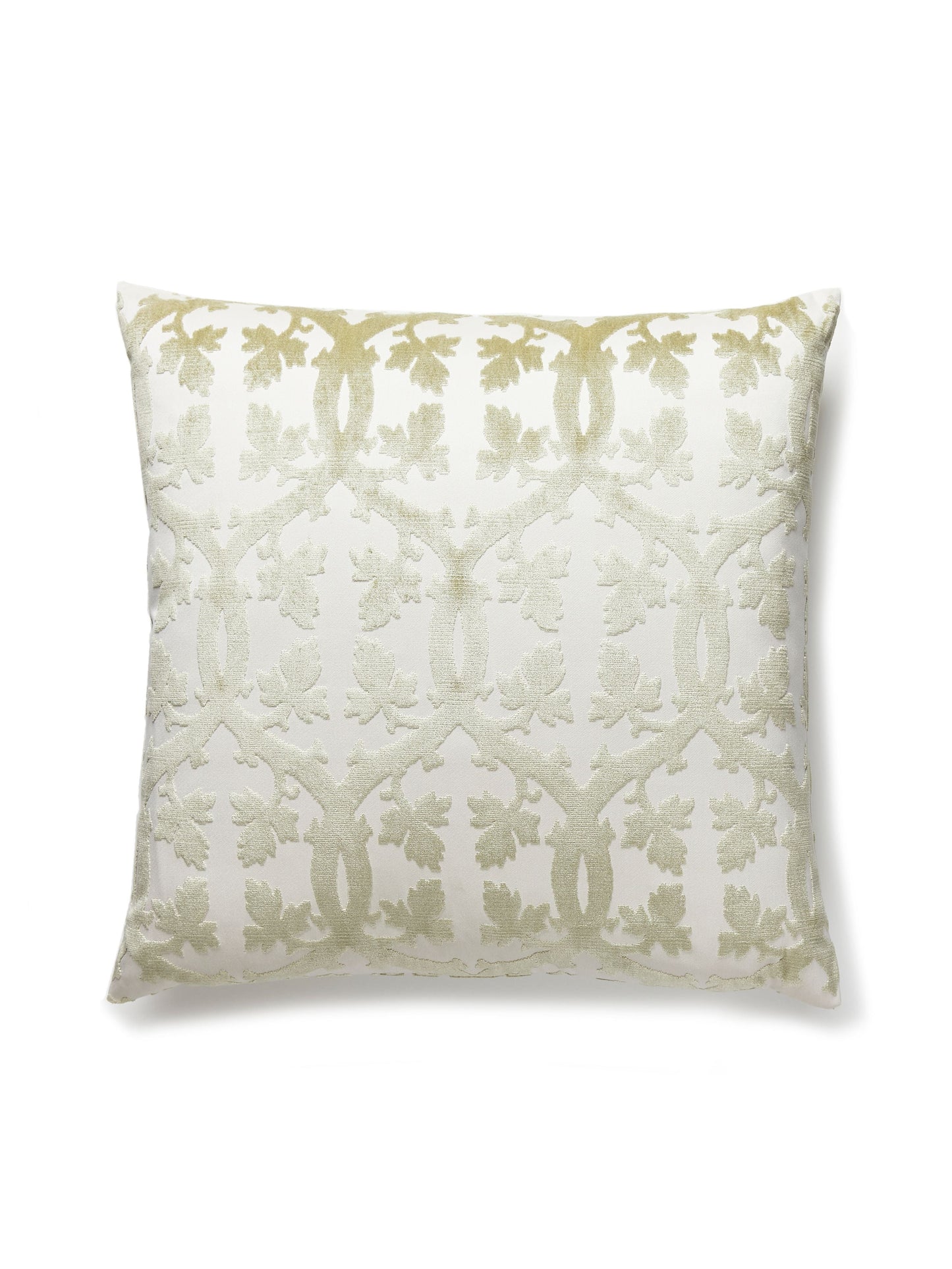 SCALAMANDRE PILLOWS   BOTANICAL / FOLIAGE 
FRETWORK / LATTICE SQUARE    - SC 0016SDDK26690 NEW SKU # SCSDDK266900016