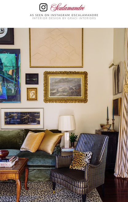 SCALAMANDRE  PERSIA FABRIC LEAF   - SC 00171627M NEW SKU # SC1627M0017