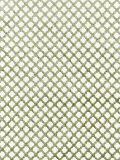 SCALAMANDRE  POMFRET FABRIC GREEN TEA   - SC 001726692M NEW SKU # SC26692M0017