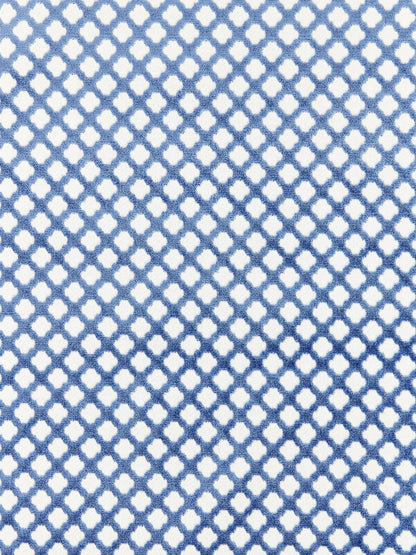 SCALAMANDRE  POMFRET FABRIC LAPIS   - SC 001826692M NEW SKU # SC26692M0018