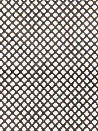 SCALAMANDRE  POMFRET FABRIC CARBON   - SC 001926692M NEW SKU # SC26692M0019