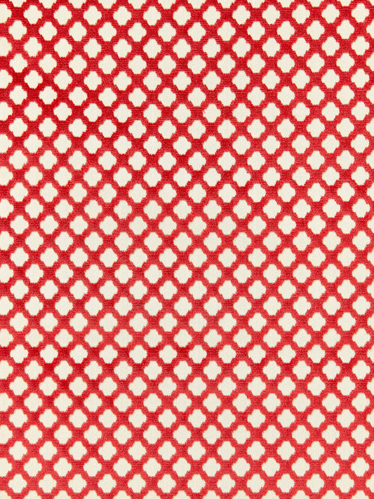 SCALAMANDRE  POMFRET FABRIC CORAL   - SC 002126692M