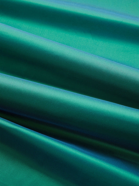 SCALAMANDRE  OLYMPIA SILK TAFFETA FABRIC EMERALD   - SC 002427250