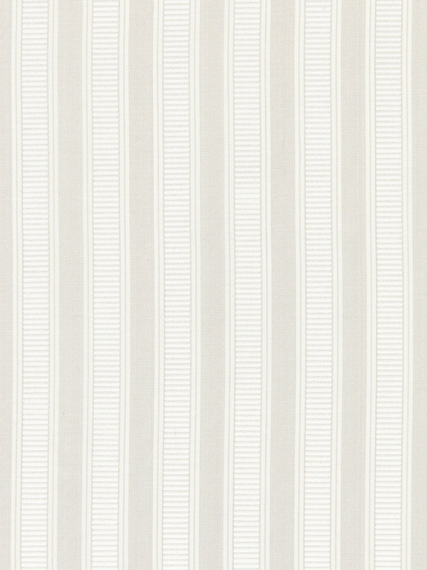 SCALAMANDRE  SHIRRED STRIPE FABRIC EGGSHELL   - SC 0025121M