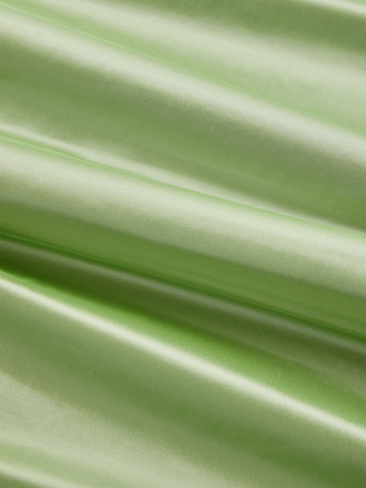 SCALAMANDRE  OLYMPIA SILK TAFFETA FABRIC MATCHA   - SC 002827250