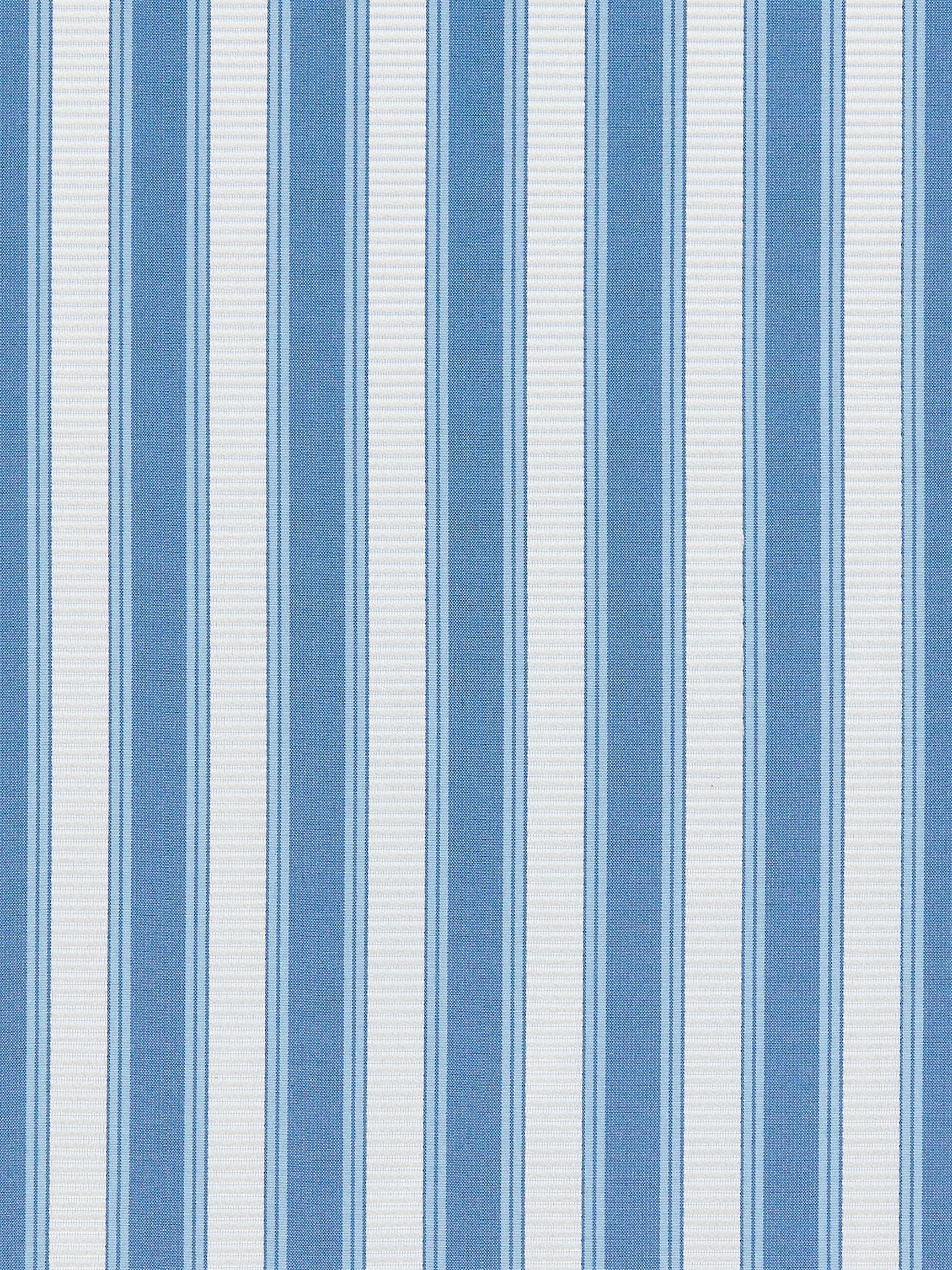 SCALAMANDRE  SHIRRED STRIPE FABRIC BLUE OPAL   - SC 0029121M