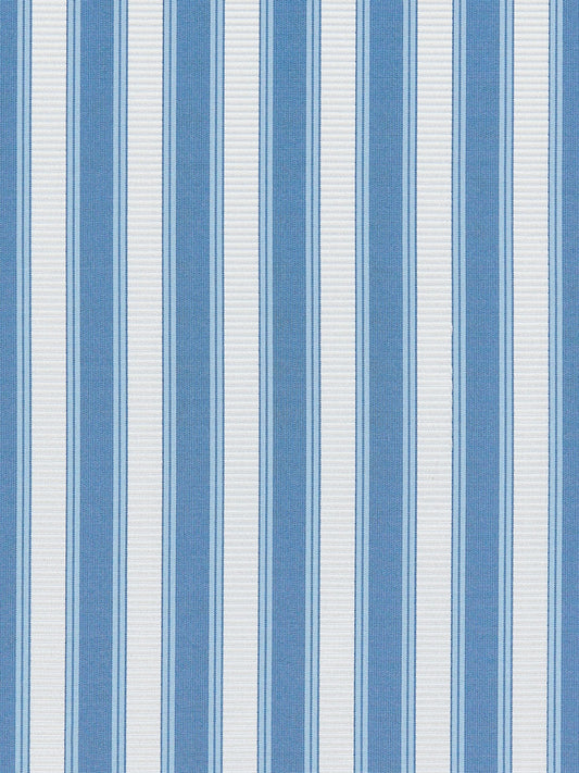 SCALAMANDRE  SHIRRED STRIPE FABRIC BLUE OPAL   - SC 0029121M