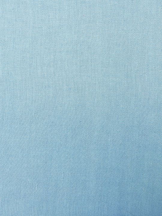 SCALAMANDRE  TOSCANA LINEN FABRIC AZURE   - SC 003927108