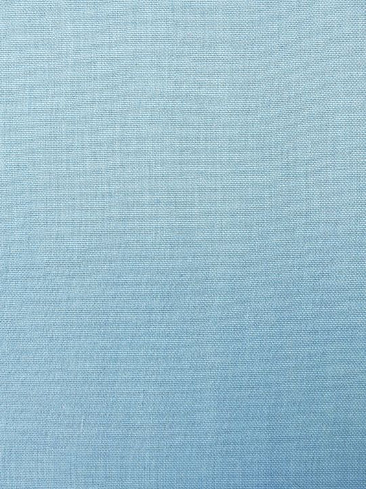 SCALAMANDRE  TOSCANA LINEN FABRIC AZURE   - SC 003927108