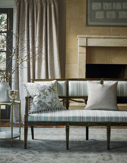 SCALAMANDRE  DIAMANTE MATELASSE FABRIC NAVY   - SC 000627223 NEW SKU # SC272230006