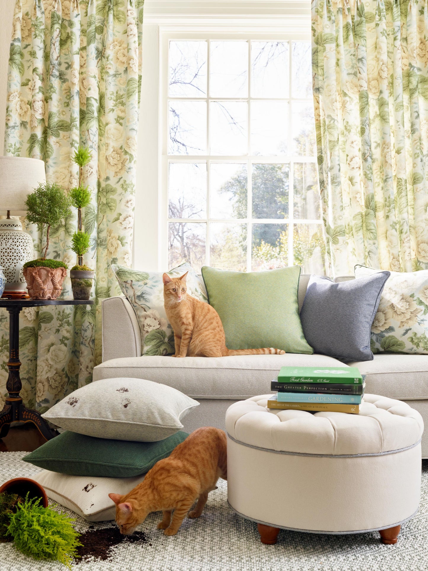 SCALAMANDRE  CITY TWEED FABRIC SHORELINE   - SC 001827249 NEW SKU # SC272490018