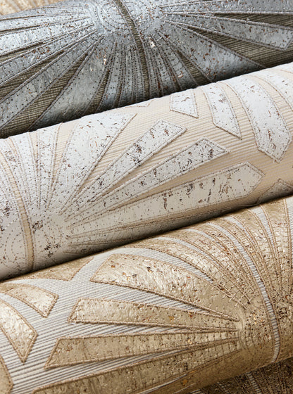 SCALAMANDRE  MILAN DIAMOND GRASSCLOTH DIAMOND , OGEE 
GEOMETRIC PEWTER   - SC 0003WP88556 NEW SKU # SCWP885560003