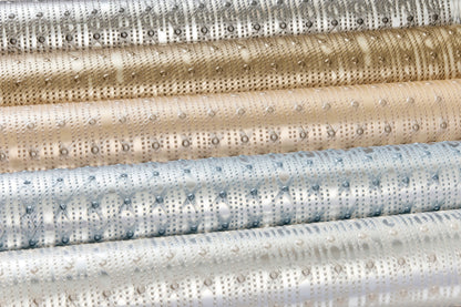 SCALAMANDRE  KNIGHT WALLCOVERING ABSTRACT 
DOTS , CIRCLES 
TEXTURE PEARL   - SC 0001WP88559 NEW SKU # SCWP885590001