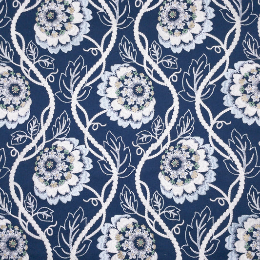 STOUT TEXTILES  MULTIPURPOSE,EMBROIDERIES TRADITIONAL, FLORAL BALTIC,PACIFIC   - SEYM-1