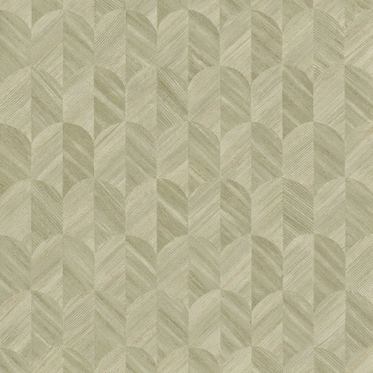 GALERIE WALLCOVERINGS Surfaces Geometric, All-over   Green   - SF3208