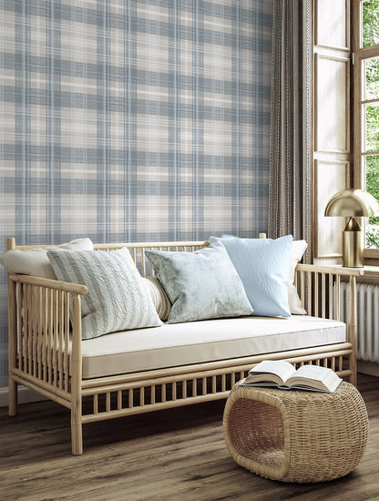 Stacy Garcia Home  Crossroads Plaid Plaid Transitional Grey   - SG13102