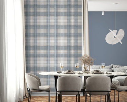 Stacy Garcia Home  Crossroads Plaid Plaid Transitional Grey   - SG13102