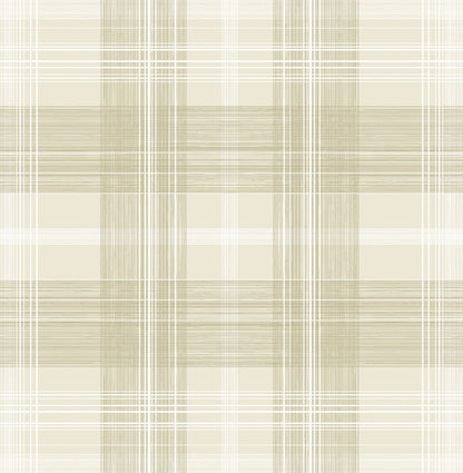 Stacy Garcia Home  Crossroads Plaid Plaid Transitional Beige   - SG13107