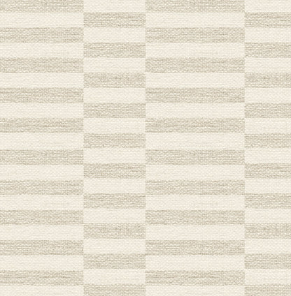 Stacy Garcia Home  Faux Woven Stripe Striped Contemporary Beige   - SG13207