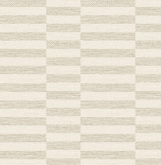 Stacy Garcia Home  Faux Woven Stripe Striped Contemporary Beige   - SG13207