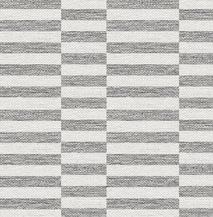 Stacy Garcia Home  Faux Woven Stripe Striped Contemporary Grey   - SG13208