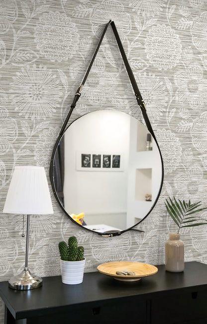 Stacy Garcia Home  Faux Grass Floral Floral Coastal Grey   - SG13308