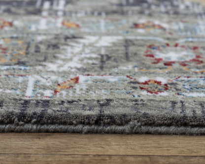 Traditional rug, 2' x 8'.