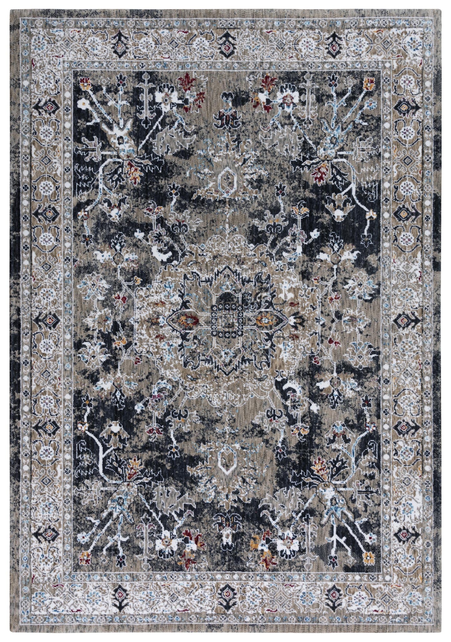 Traditional rug, 10' x 13'.