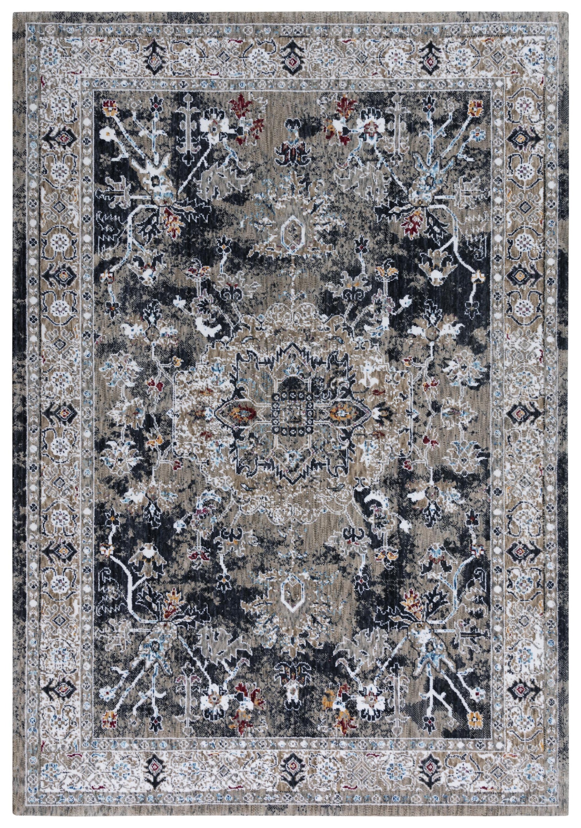 Traditional rug, 10' x 13'.
