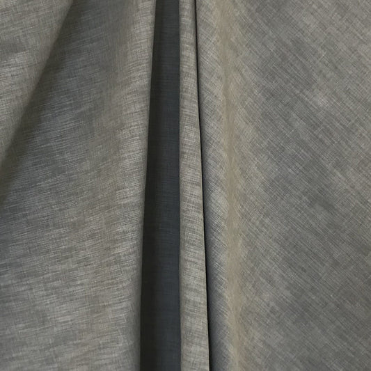 JF Fabrics everyday SHANTUNG 196 Fabric Traditional,Transitional,Contemporary,Plain Grey/Silver  Faux Silk - 762920196 J8241