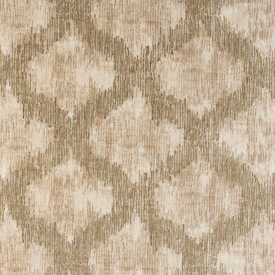 KRAVET DESIGN PRINT GEOMETRIC BEIGE,GREEN,   - SHIMMERSEA.316.0