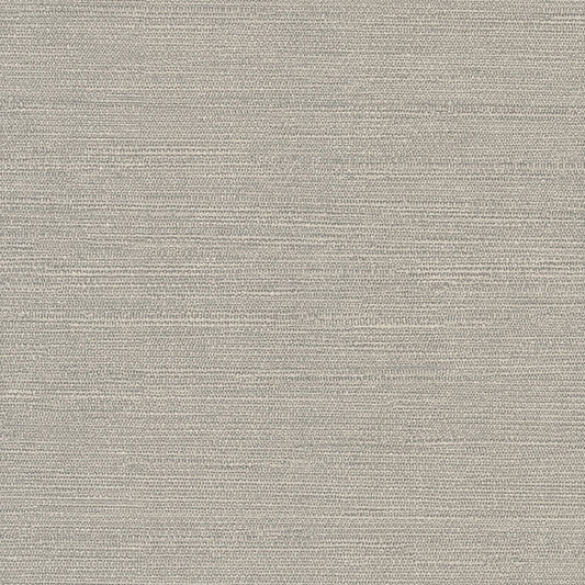 York Wallcoverings Montecito Shimmering Linen Grey Wallpaper Transitional Textures Greys   - SI18551