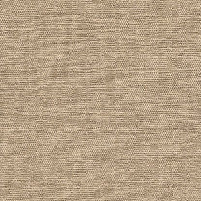 York Wallcoverings Montecito Shimmering Linen Light Caramel Wallpaper Transitional Textures Browns   - SI18554