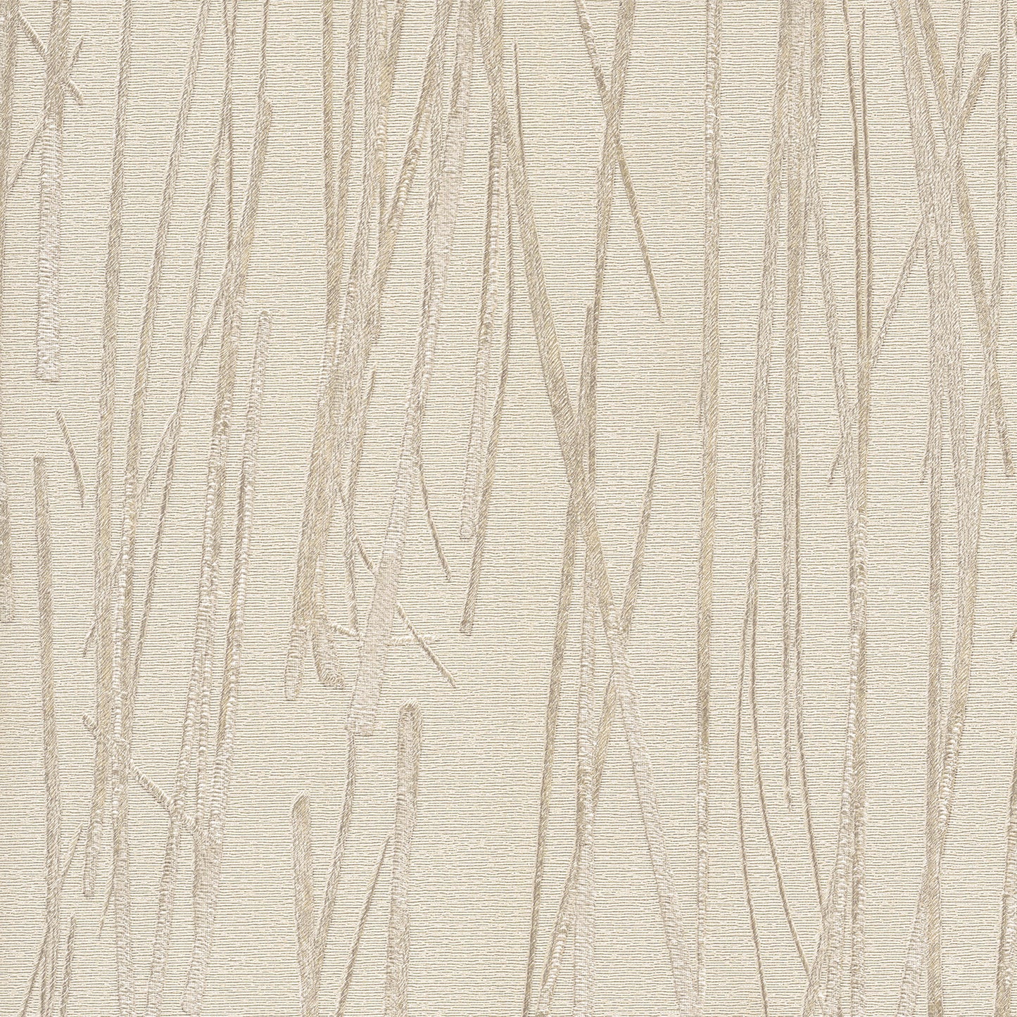 York Wallcoverings Signature Textures Resource Library Piedmont Bamboo Ivory Wallpaper Modern Raised Prints Whites and Off-Whites   - SI20711