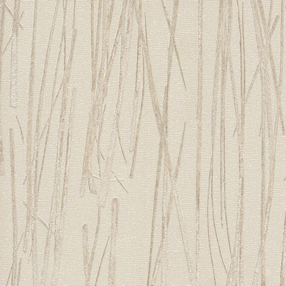 York Wallcoverings Signature Textures Resource Library Piedmont Bamboo Ivory Wallpaper Modern Raised Prints Whites and Off-Whites   - SI20711