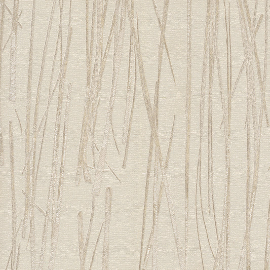 York Wallcoverings Signature Textures Resource Library Piedmont Bamboo Ivory Wallpaper Modern Raised Prints Whites and Off-Whites   - SI20711