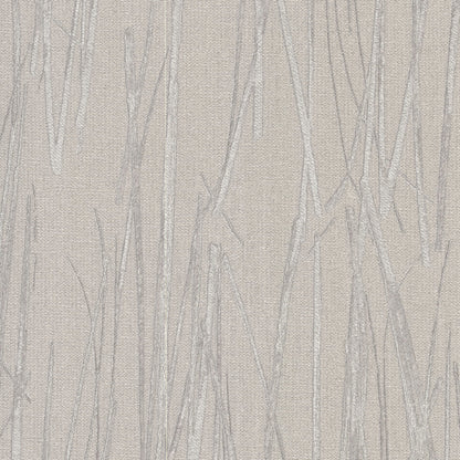 York Wallcoverings Signature Textures Resource Library Piedmont Bamboo Taupe Wallpaper Modern Raised Prints Beiges   - SI20712