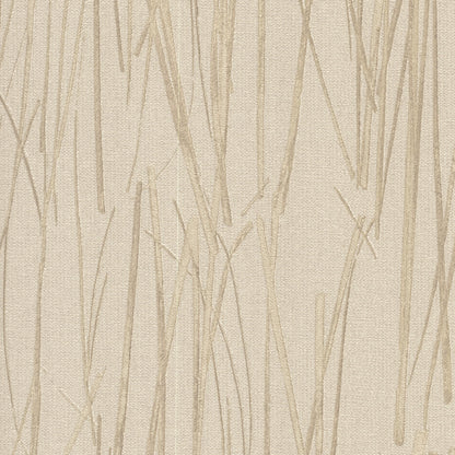 York Wallcoverings Signature Textures Resource Library Piedmont Bamboo Linen Wallpaper Modern Raised Prints Whites and Off-Whites   - SI20713
