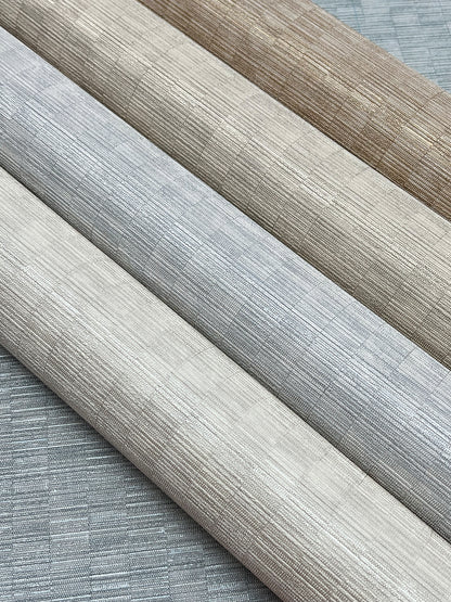 York Wallcoverings Signature Textures Resource Library Capri Cream Wallpaper Transitional Textures Whites and Off-Whites   - SI20751