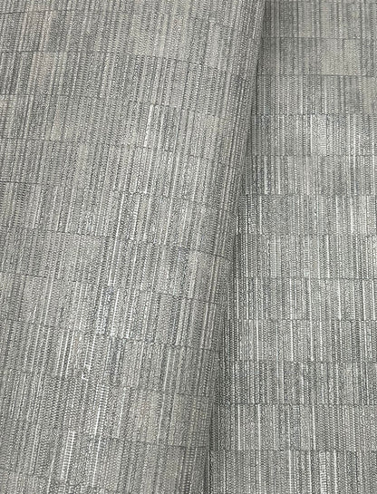 York Wallcoverings Signature Textures Resource Library Capri Smoke Wallpaper Transitional Textures Greys   - SI20752