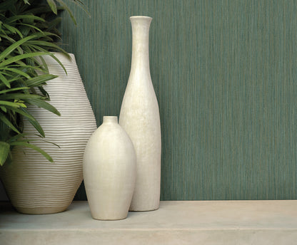 York Wallcoverings Signature Textures Resource Library Soft Rain Teal Wallpaper Modern Textures Blues   - SI24614