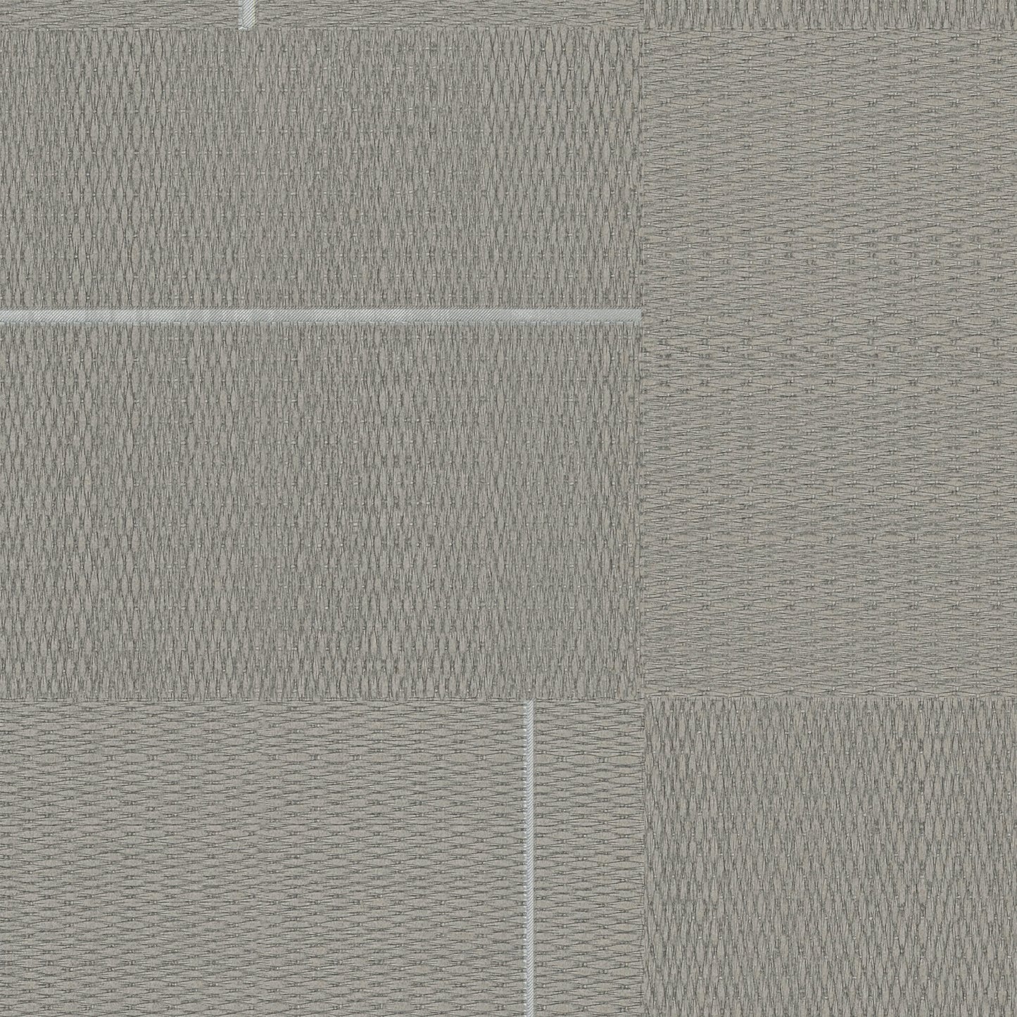 Beige taupe wallpaper with a geometric block-weave texture.